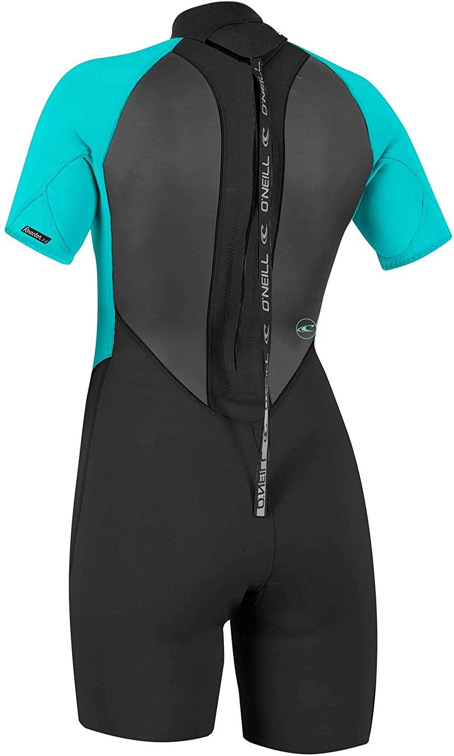ONEILL WMS REACTOR-2 2mm Back Zip Damen Shorty SS Neoprenanzug Wetsuit