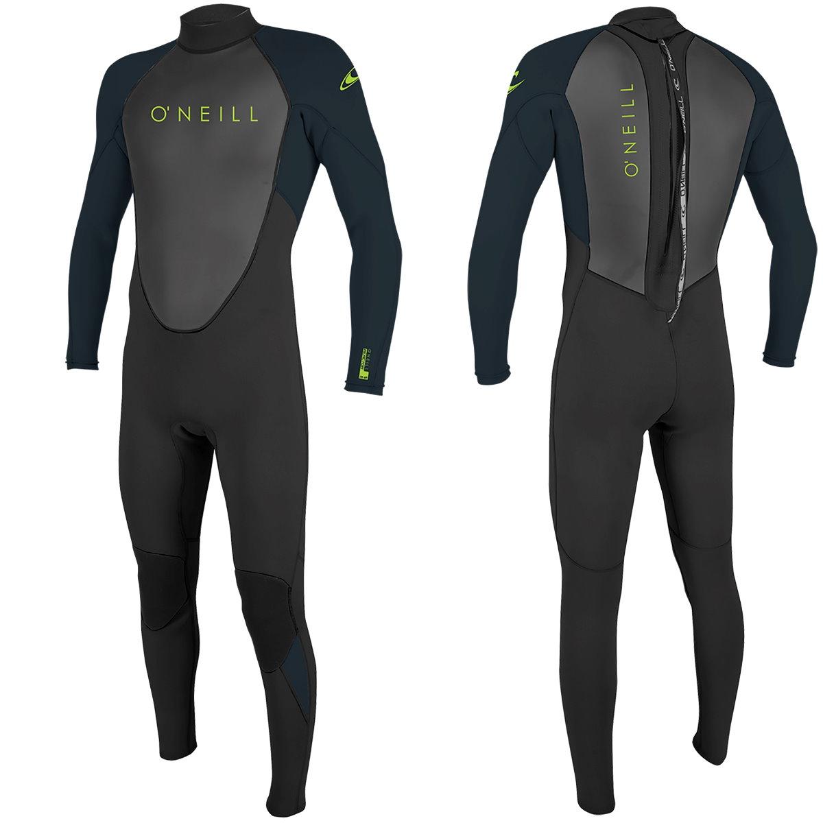 ONEILL Youth REACTOR-2 32 Back Zip Kinder FullSuit Neoprenanzug Wetsuit Slate